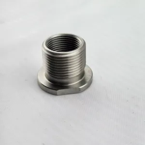 Stainless Barrel Thread Adapter 1/2-28 to 5/8-24 - Muzzle Device Adapter